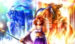 Final Fantasy 10 Ifrit Yuna Shiva