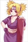 naruto temari fächer blond