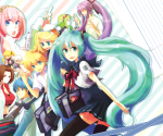 Vocaloid Kaito Miku Hatsune Len Kagamine Rin Kagamine Megurine Luka Ruka Meiko Gumi Kamui Gakupo 