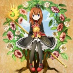 Umineko no Naku Koro ni Ushiromiya Maria Krone Zepter Kuscheltier Blumen