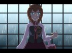 Umineko no Naku Koro ni Ushiromiya Maria Krone Tasche Fenster Regen