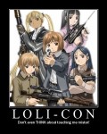 Loli-Con Loli Lolicon Gunslinger Girl Motivation Pic